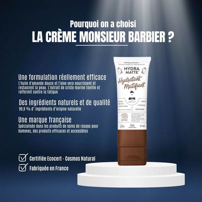 Crème visage matifiante