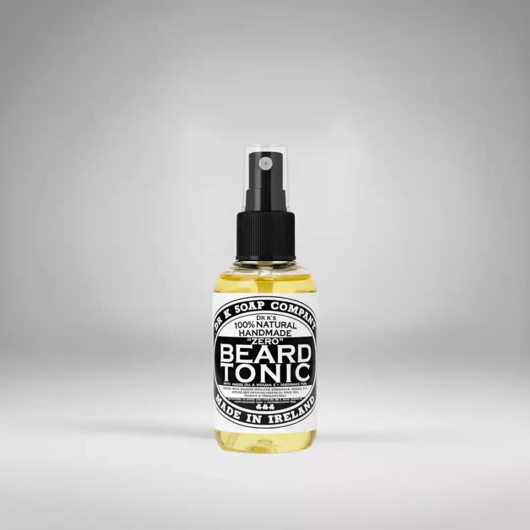 Huike pour barbe "Zero" Dr K Soap Company (50ml). Une version sans parfum et 100% naturelle, idéale pour les hommes recherchant un soin efficace et neutre pour leur barbe.