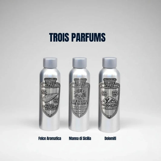 Découvrez la lotion après-rasage Saponificio Varesino : une texture fluide riche en actifs hydratants et trois parfums d'exception (Felce, Manna, Dolomiti). Fabriquée en Italie.